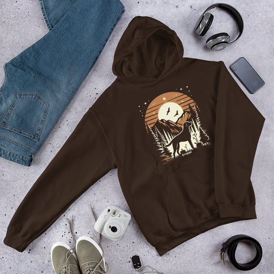 Unisex Brown Hoodie